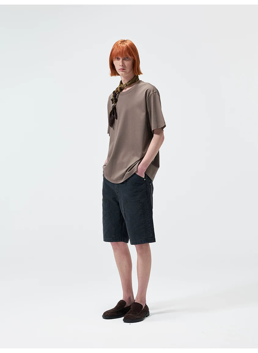 240G Multi Color Blend Crew Neck Tees