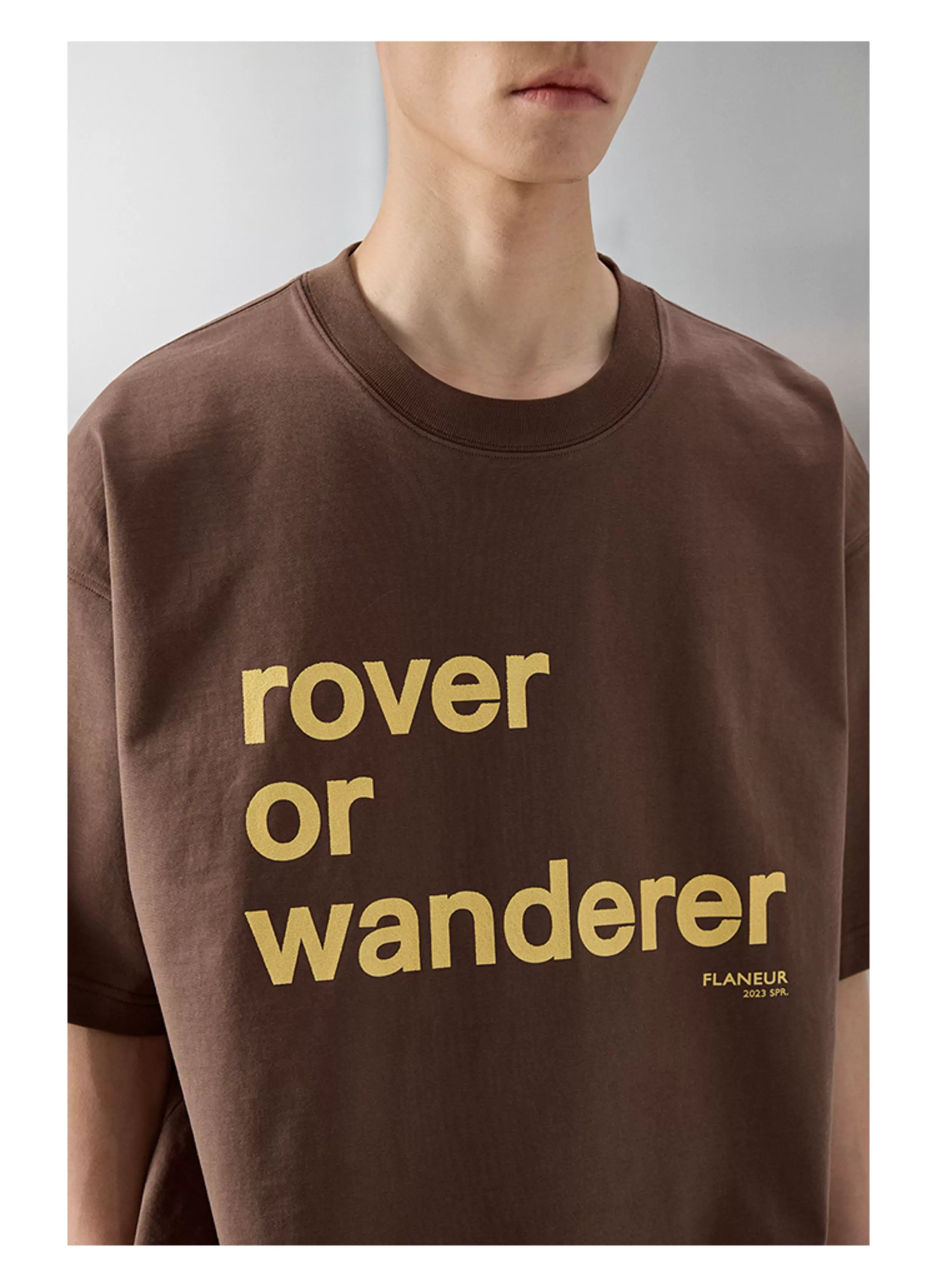 Foam Print Loose Tees