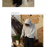 Couple Two Tone Wool Hoodies