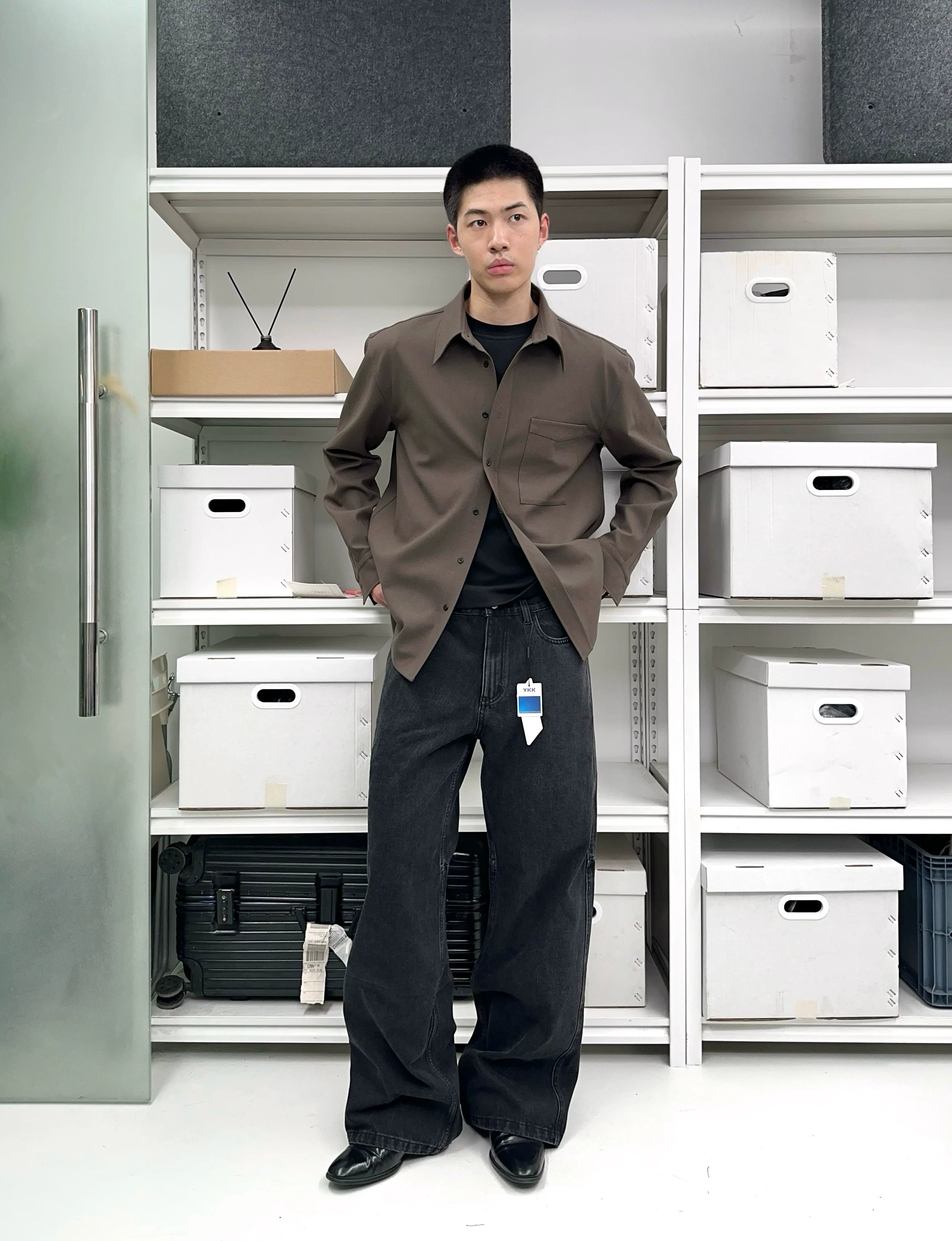 Wrinkle-Resistant Chest Pocket Shirts