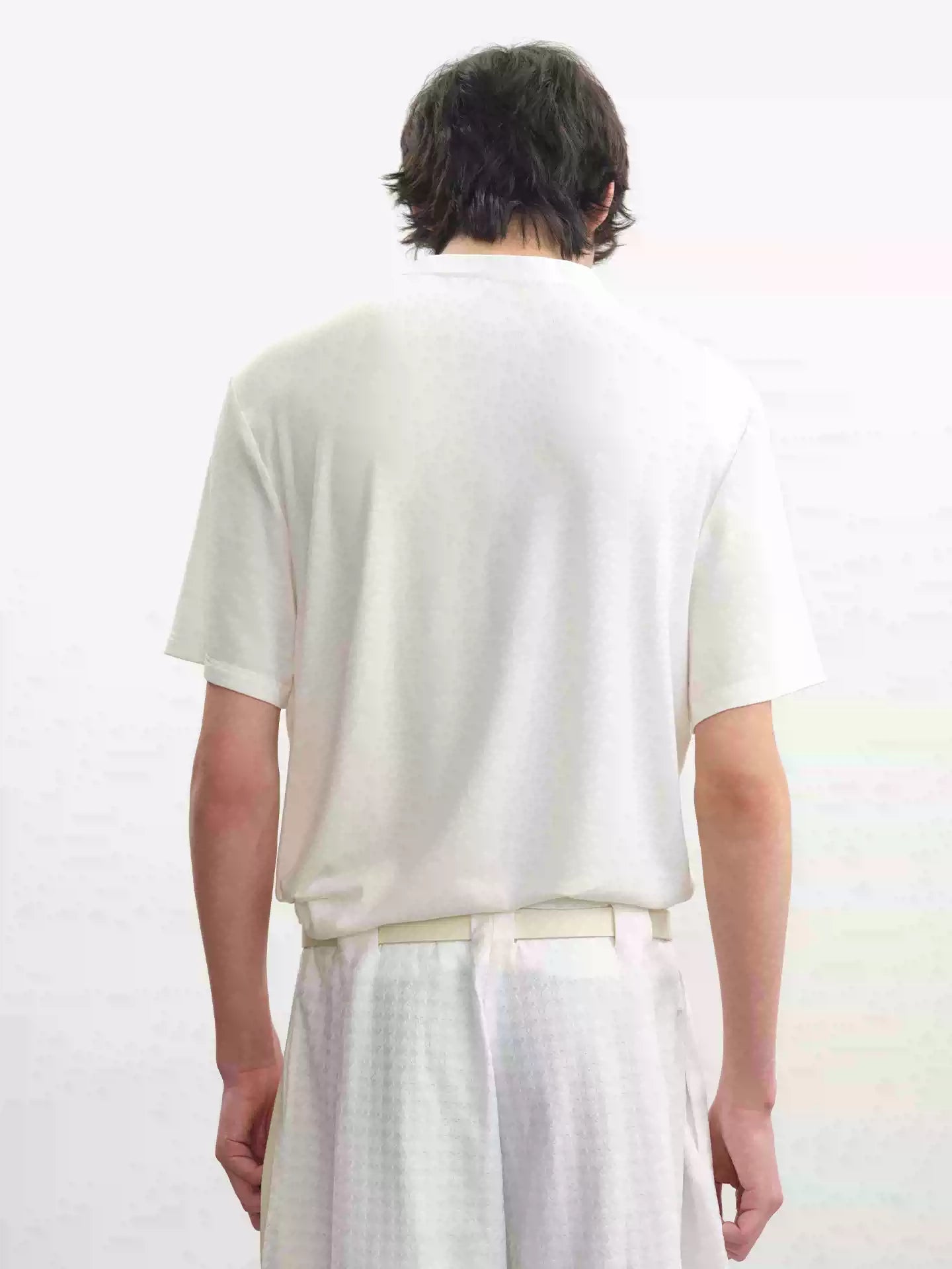 Juicy Digital Print Wool Tencel Tee