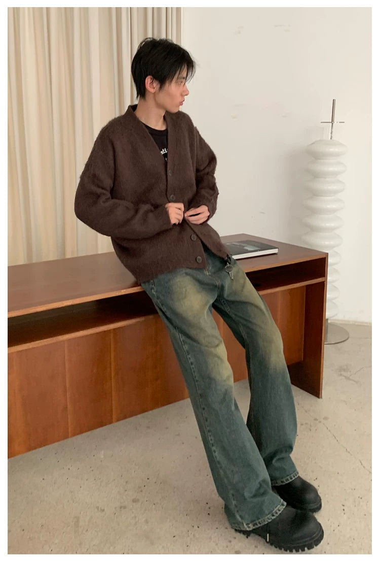 Cleanfit Mud Washed Flared Jeans