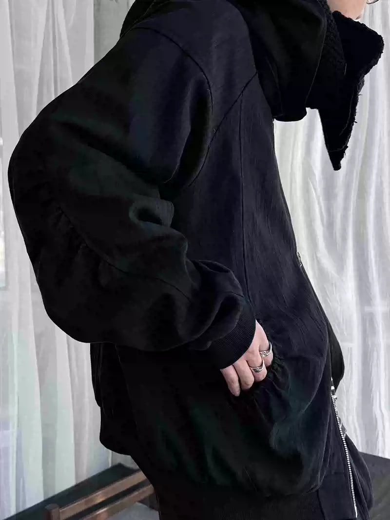 Modified MA1 Jacket with Detachable Hood