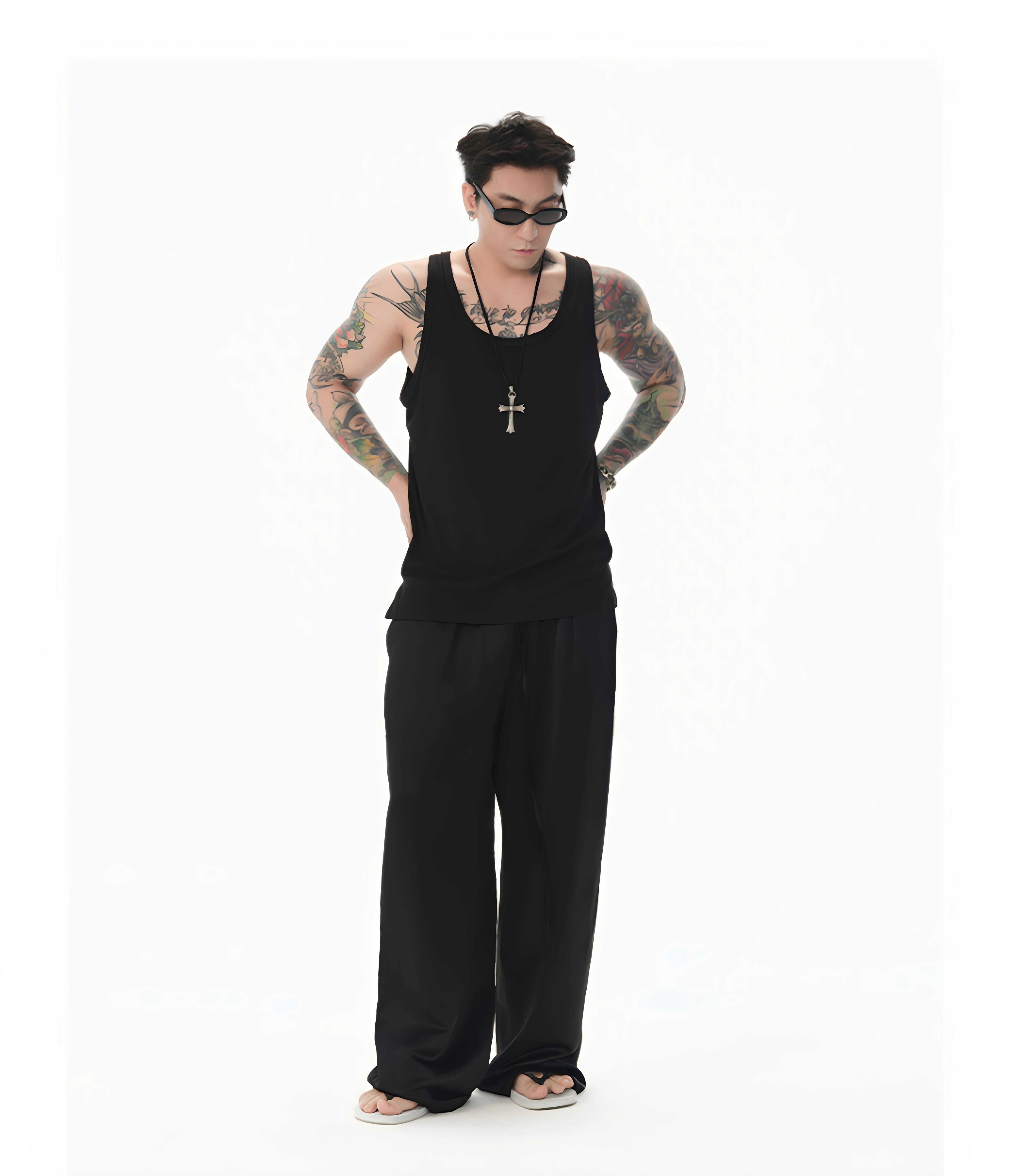Loose Modal Hemp Blend Tank Top