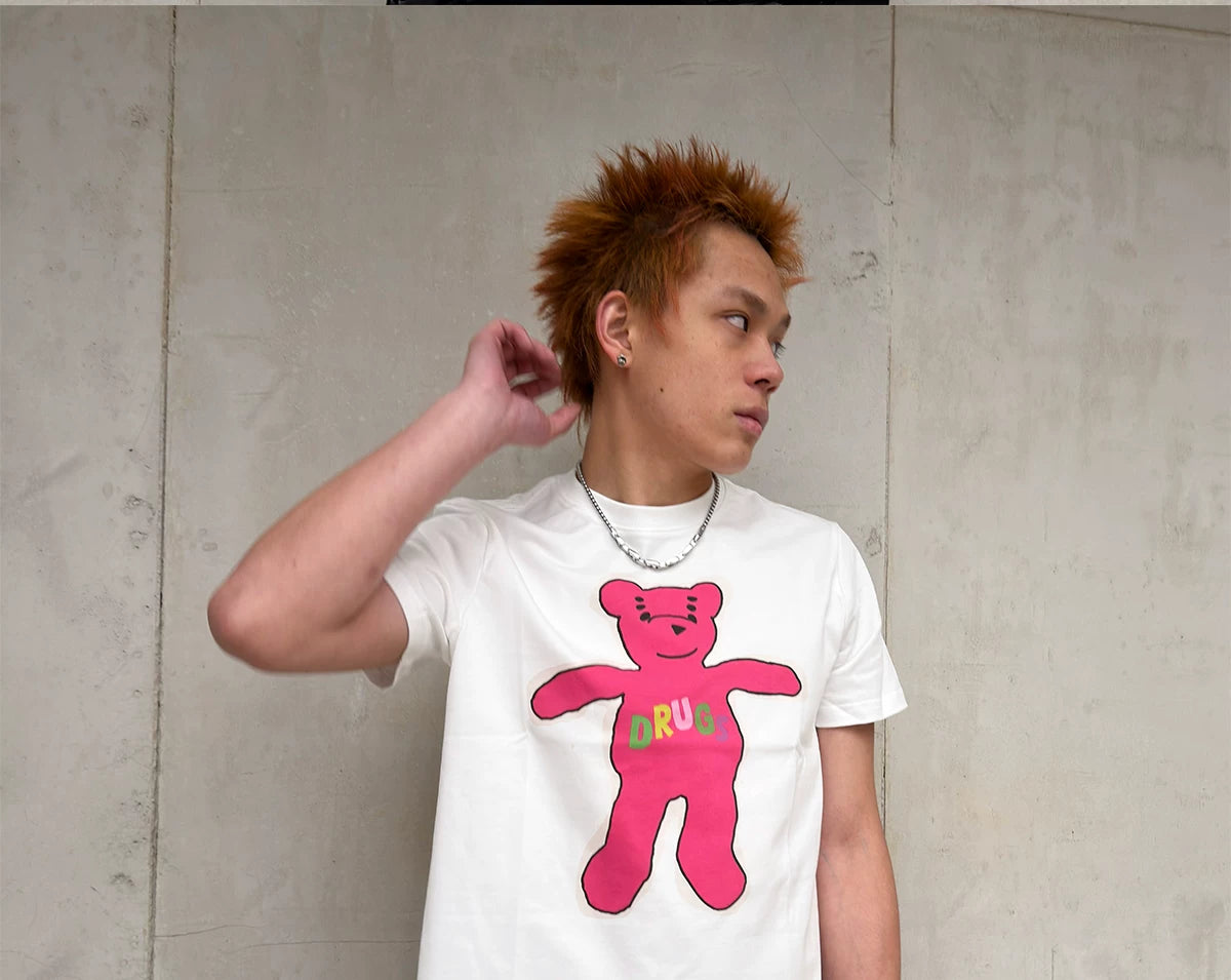 Heavyweight Graphic Print Cotton Tee