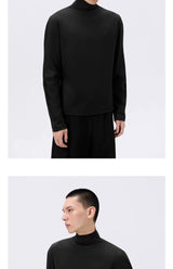 Cropped Slim Fit Long Sleeve Tee