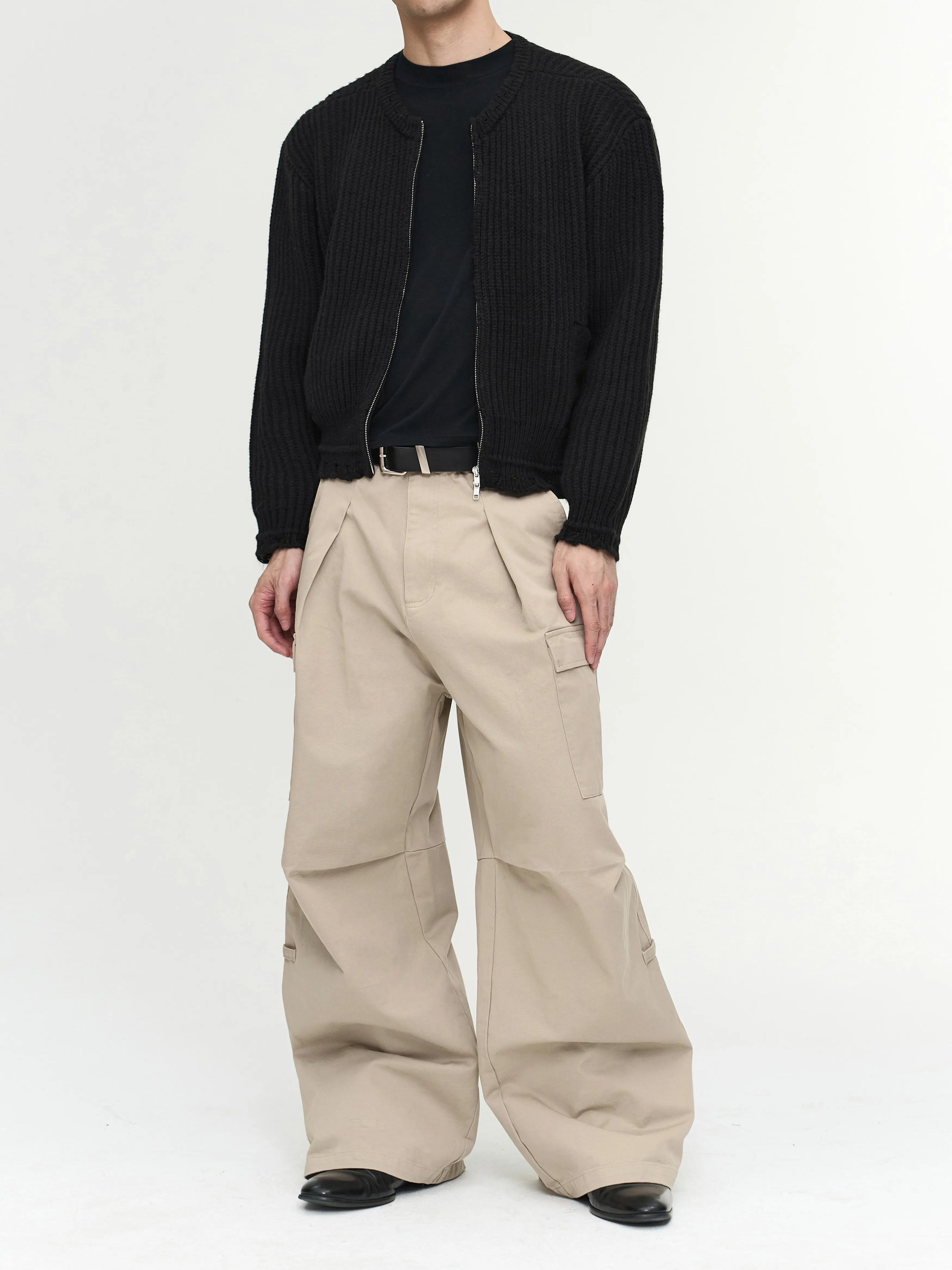 M51 Loose Fit Washed Cargo Pants