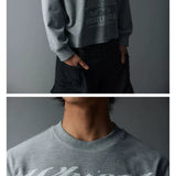 Cleanfit Couple Vintage Long-sleeve Wheat Tees