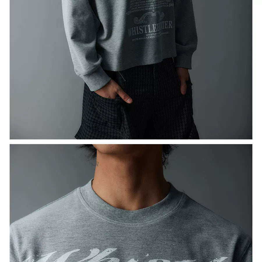 Cleanfit Couple Vintage Long-sleeve Wheat Tees