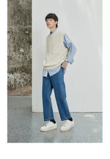 80s Cotton Oxford Asymmetric Pocket Shirt