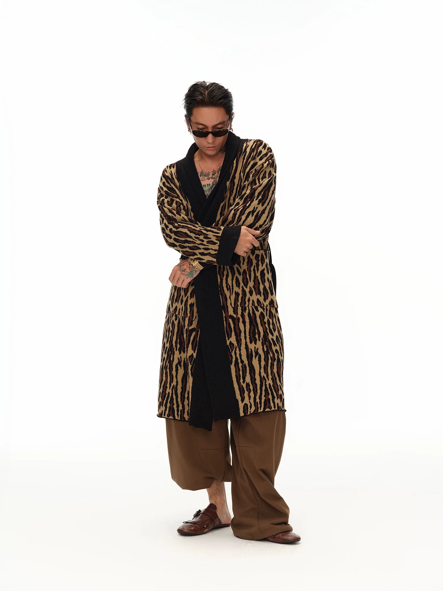 Leopard Print Home Robe