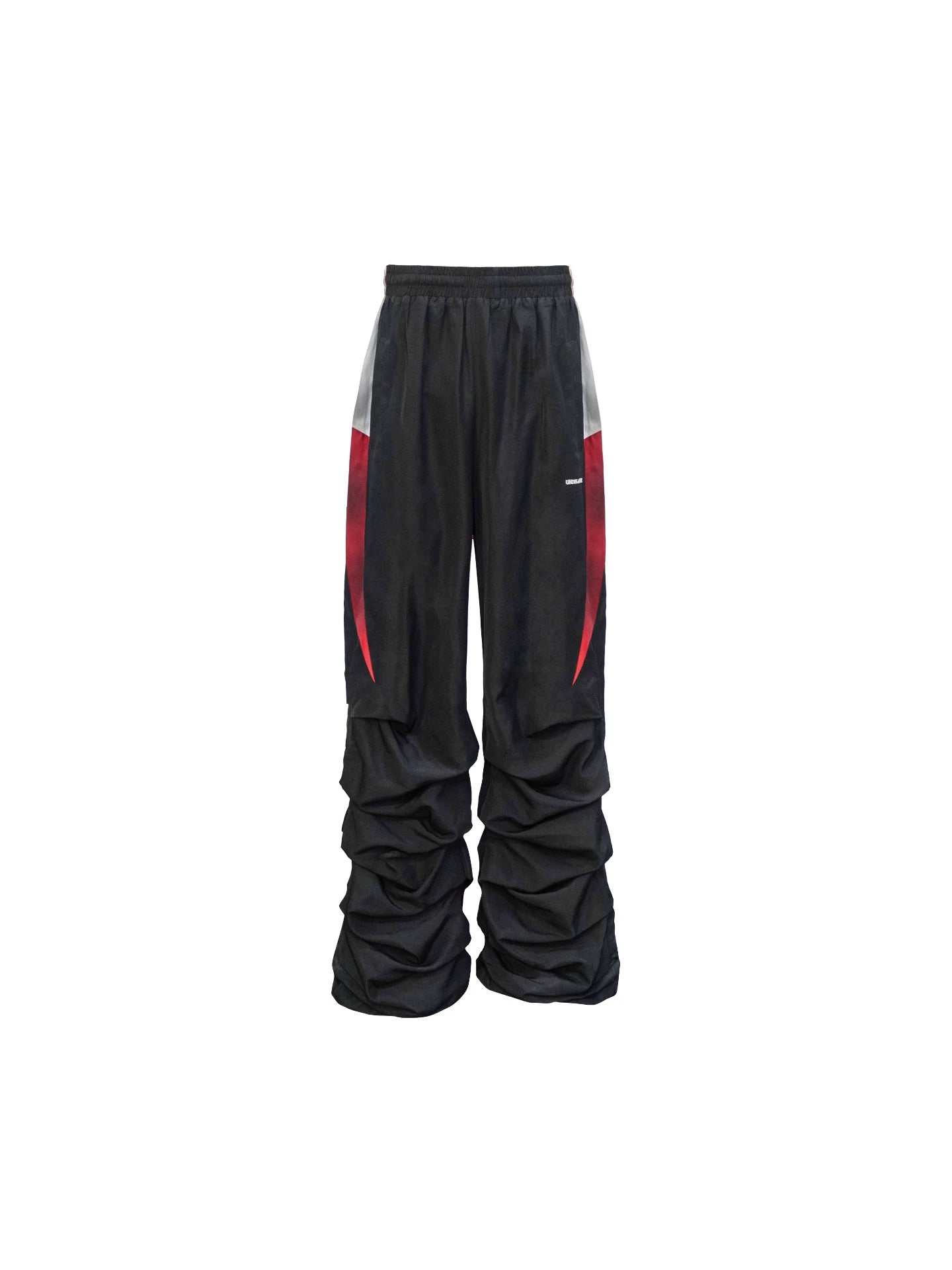 Bloodfang Pleated Flared Color Block Joggers