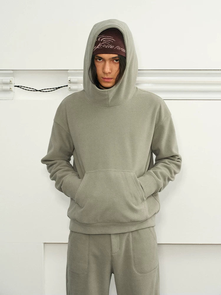 Men's Loose Fleece Hoodie
