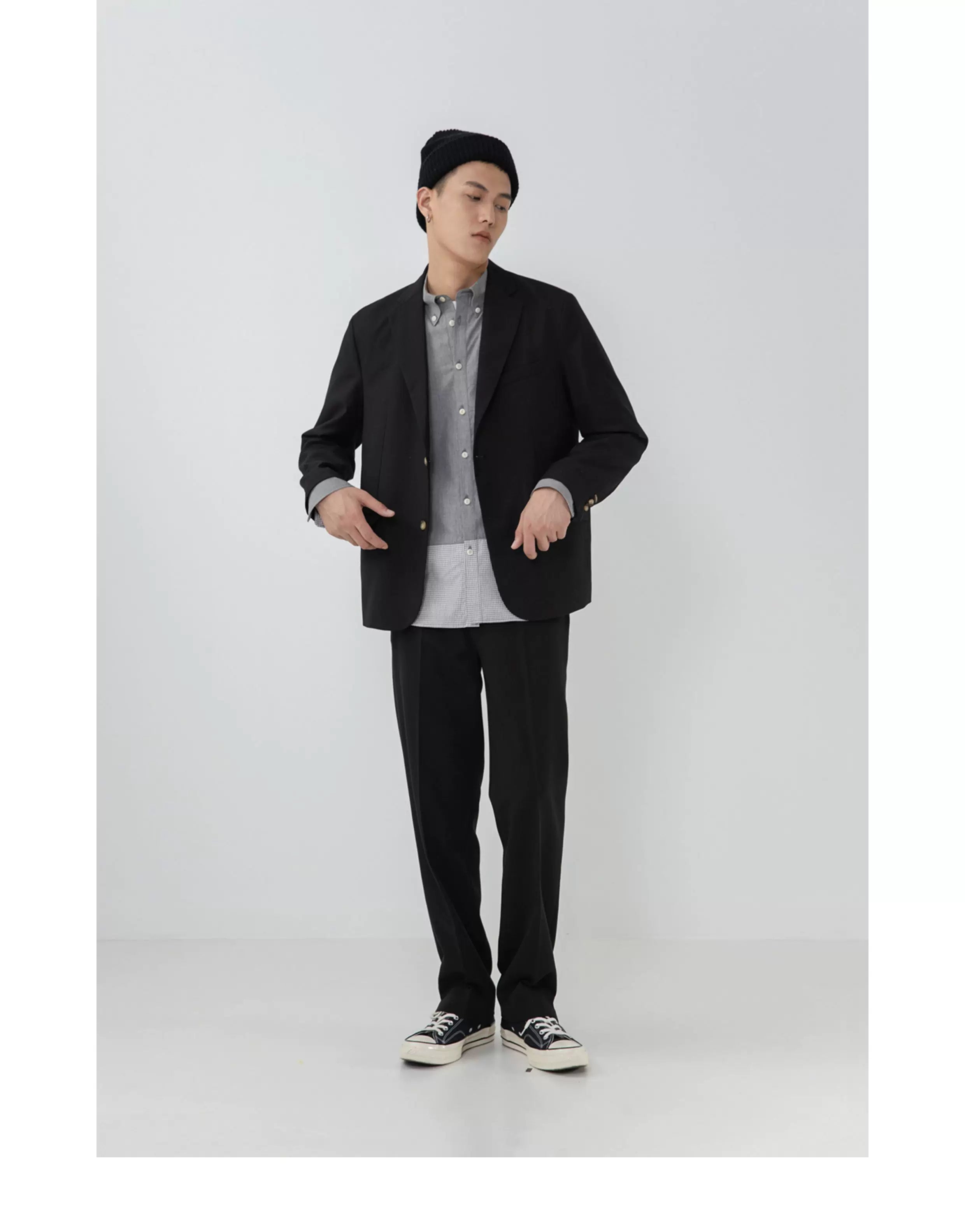 Drapey Straight Split Lounge Pants