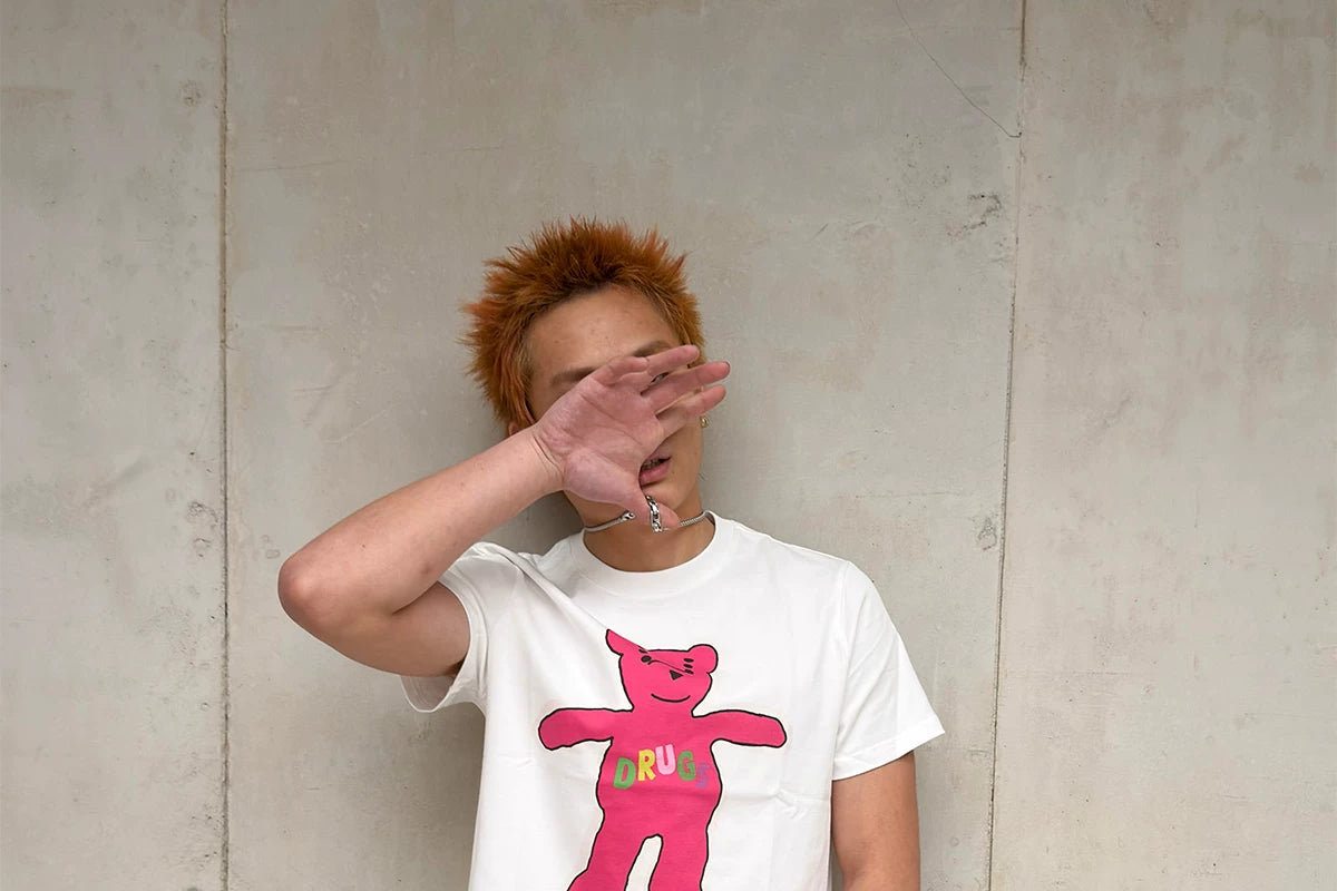 Heavyweight Graphic Print Cotton Tee
