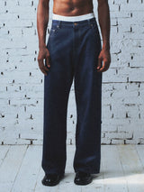 Okayama Kuroki Straight Denim Pants