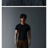 Unisex Tri-Color Slim Cotton Tees