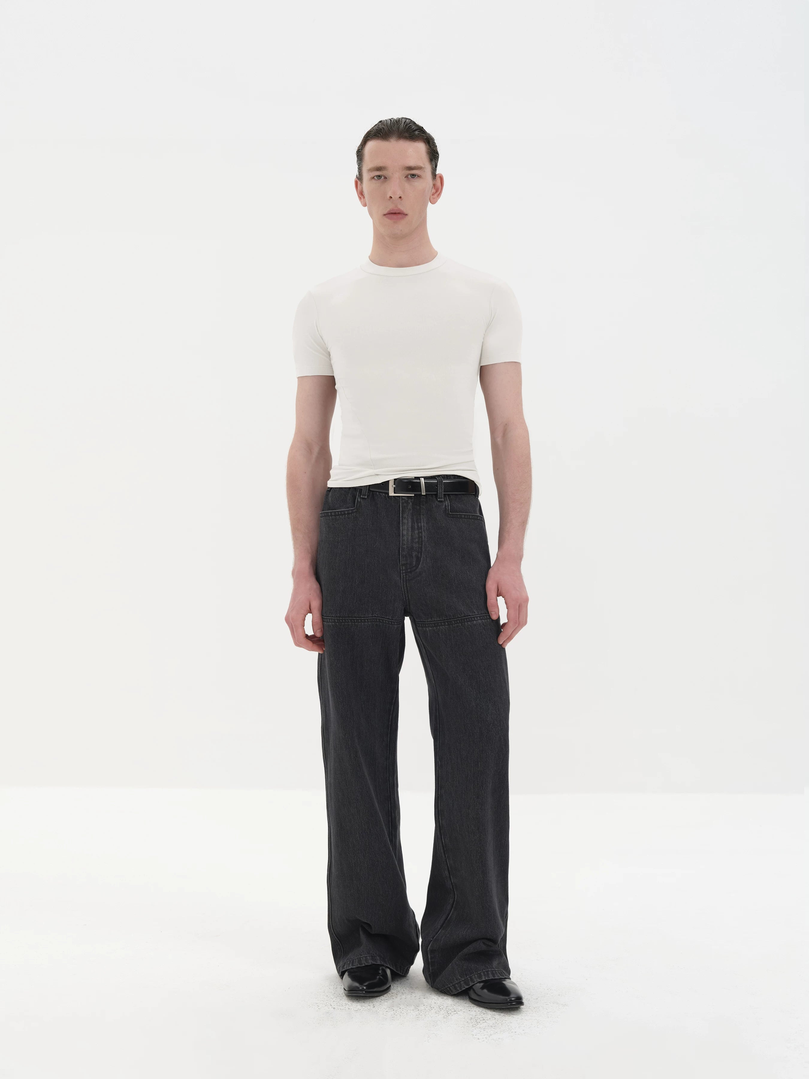 Short Sleeve Slim Merino Lyocell Tee