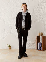Cleanfit Distressed Hem Zip Blazer
