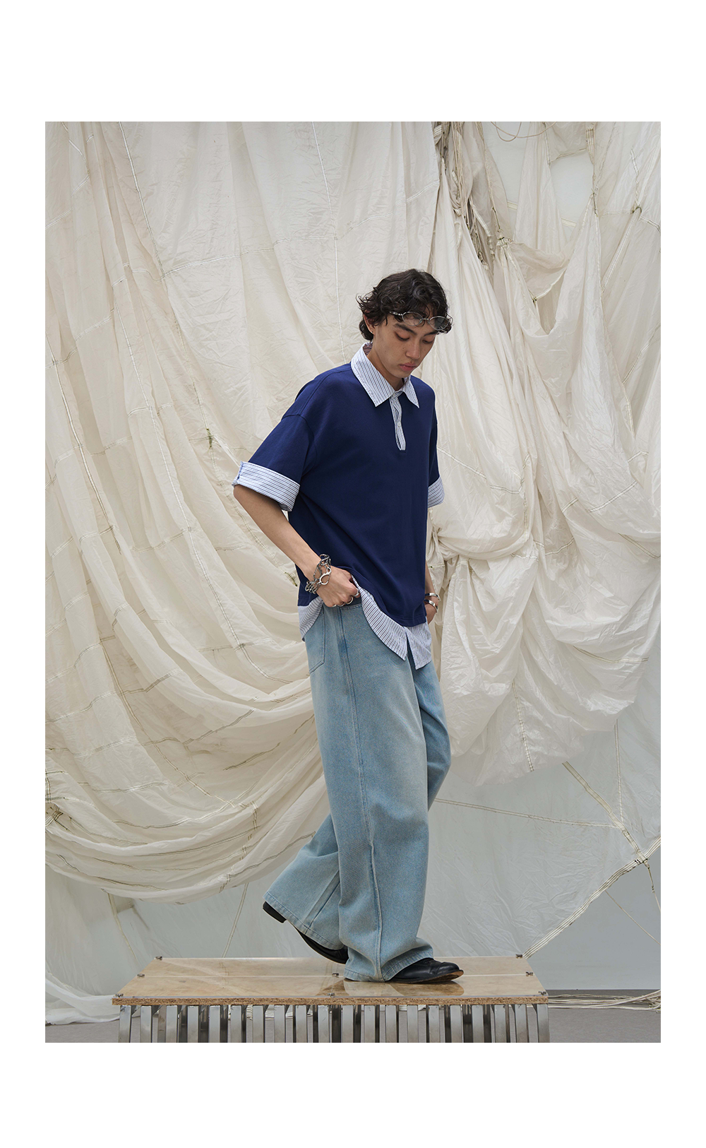 Two-In-One Double Layered Polo Shirt