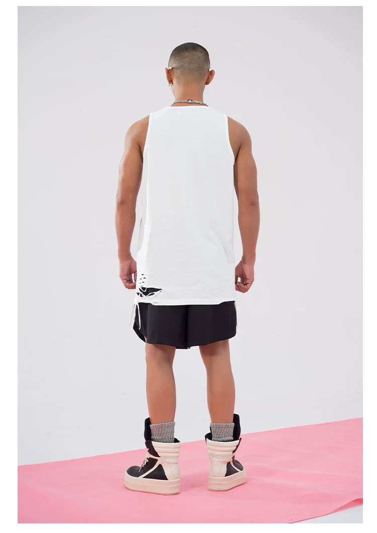 Men's Ripped Sports Tank Tops