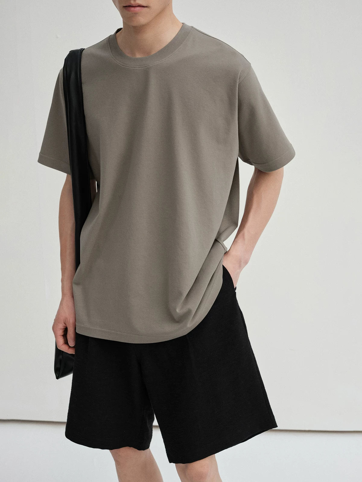 Basic Short Sleeve Sorona Cotton Tee