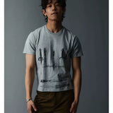 Slim Fit Vintage Print Tee
