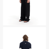Lightweight Colorblock Two-in-one Three-quarter Sleeve Tee