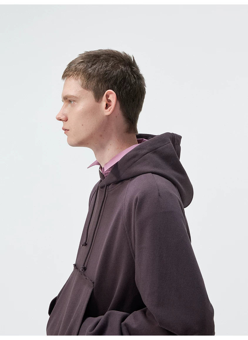 Cotton Terry Kangaroo Pocket Hoodie