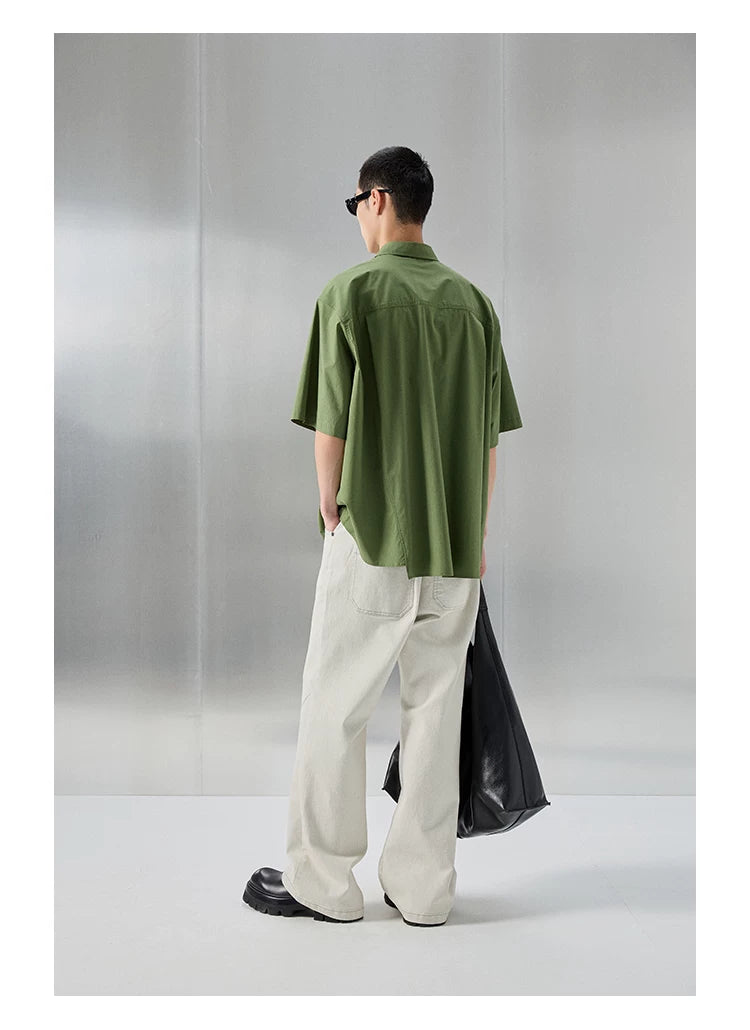Retro Short Sleeve Pima Blend Shirt