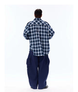 Brushed Workwear Plaid Shirt