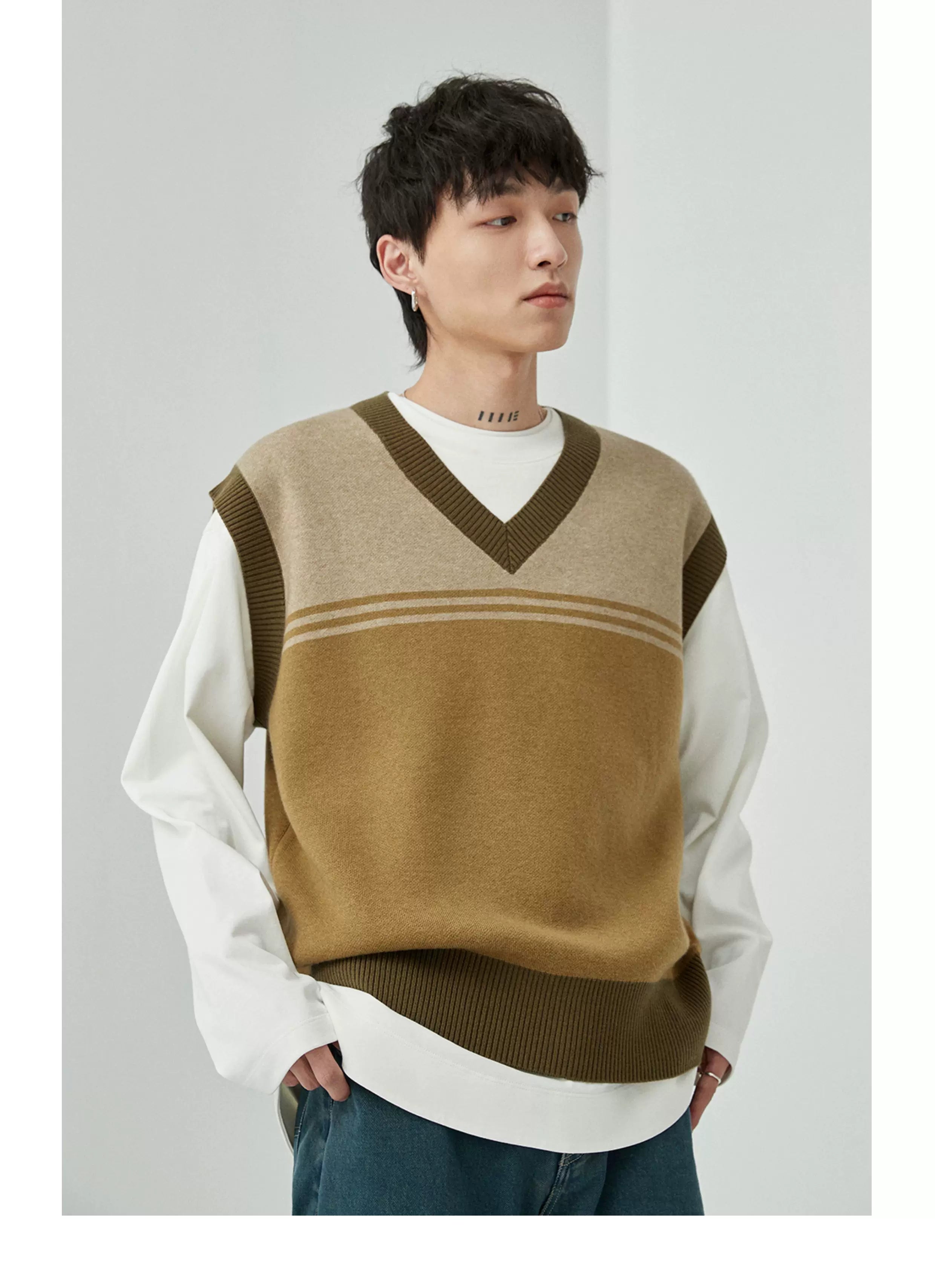 Ribbon Pocket Long Sleeve Tee
