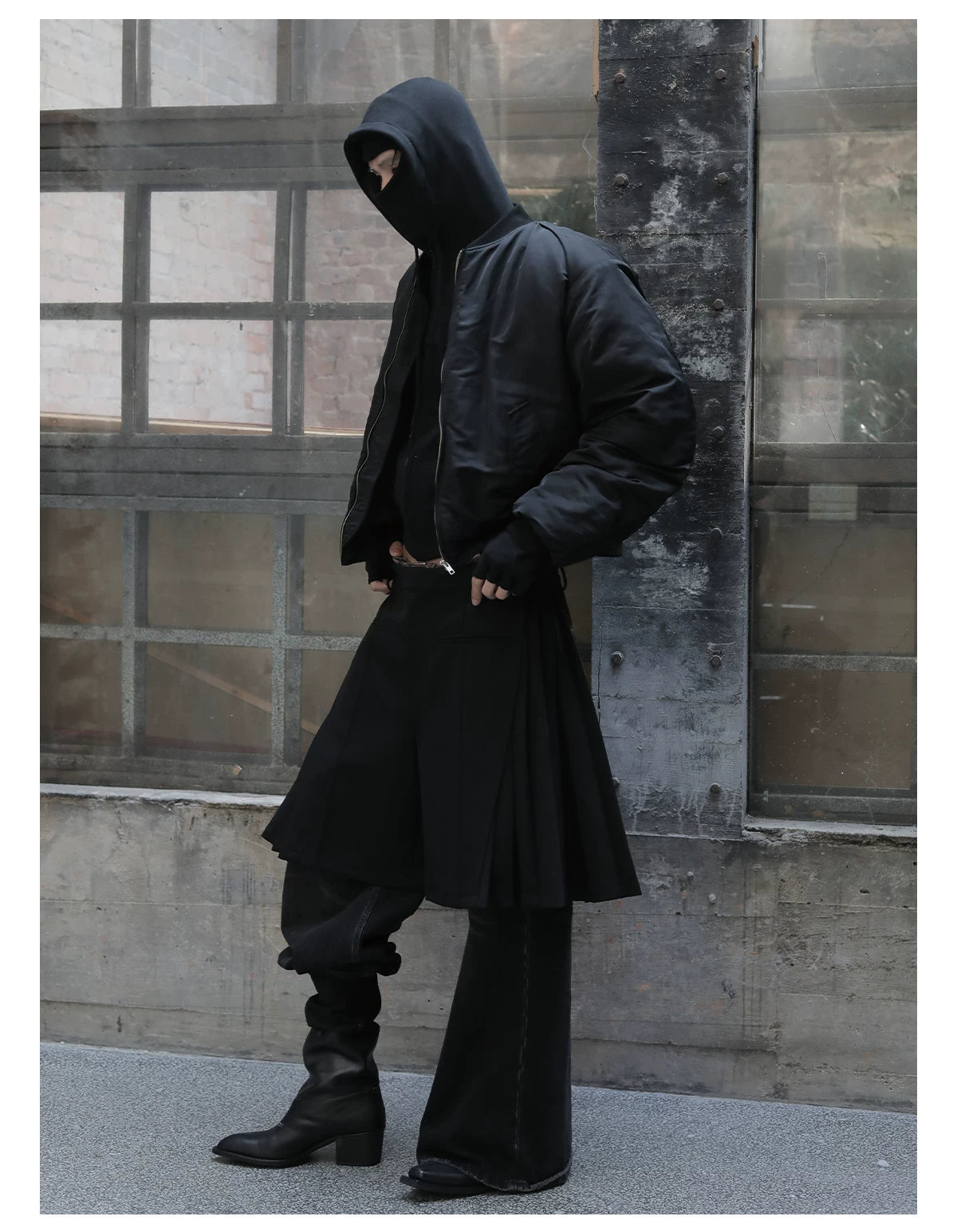 Boxy Curved 3M Thinsulate Coat