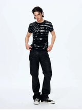 Men's Star Print Street Tee