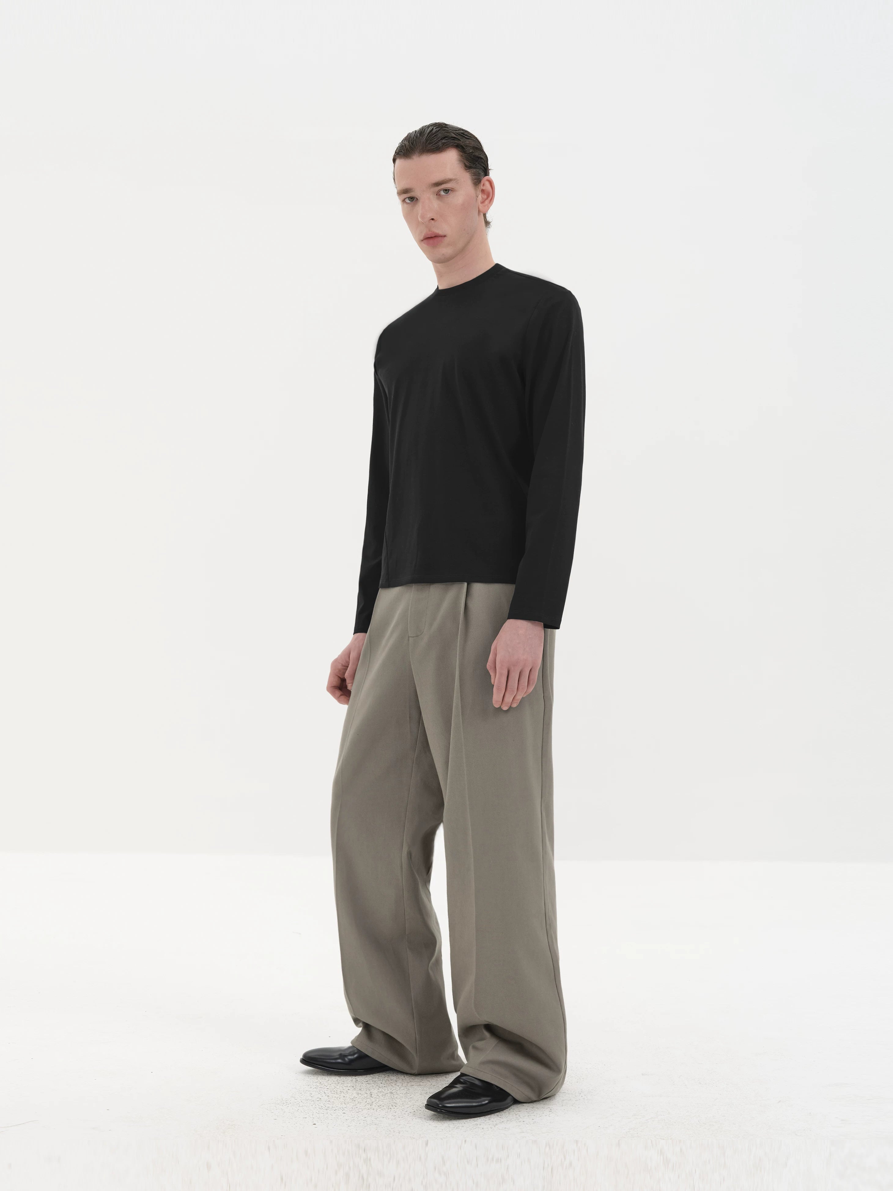 Summer Loose Pleated Tencel Cotton Pants