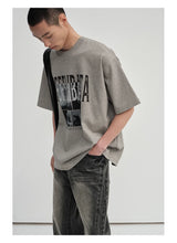 300G Double Yarn Printed Tee