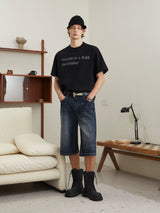 Heavy Cotton Graphic Couple Tees