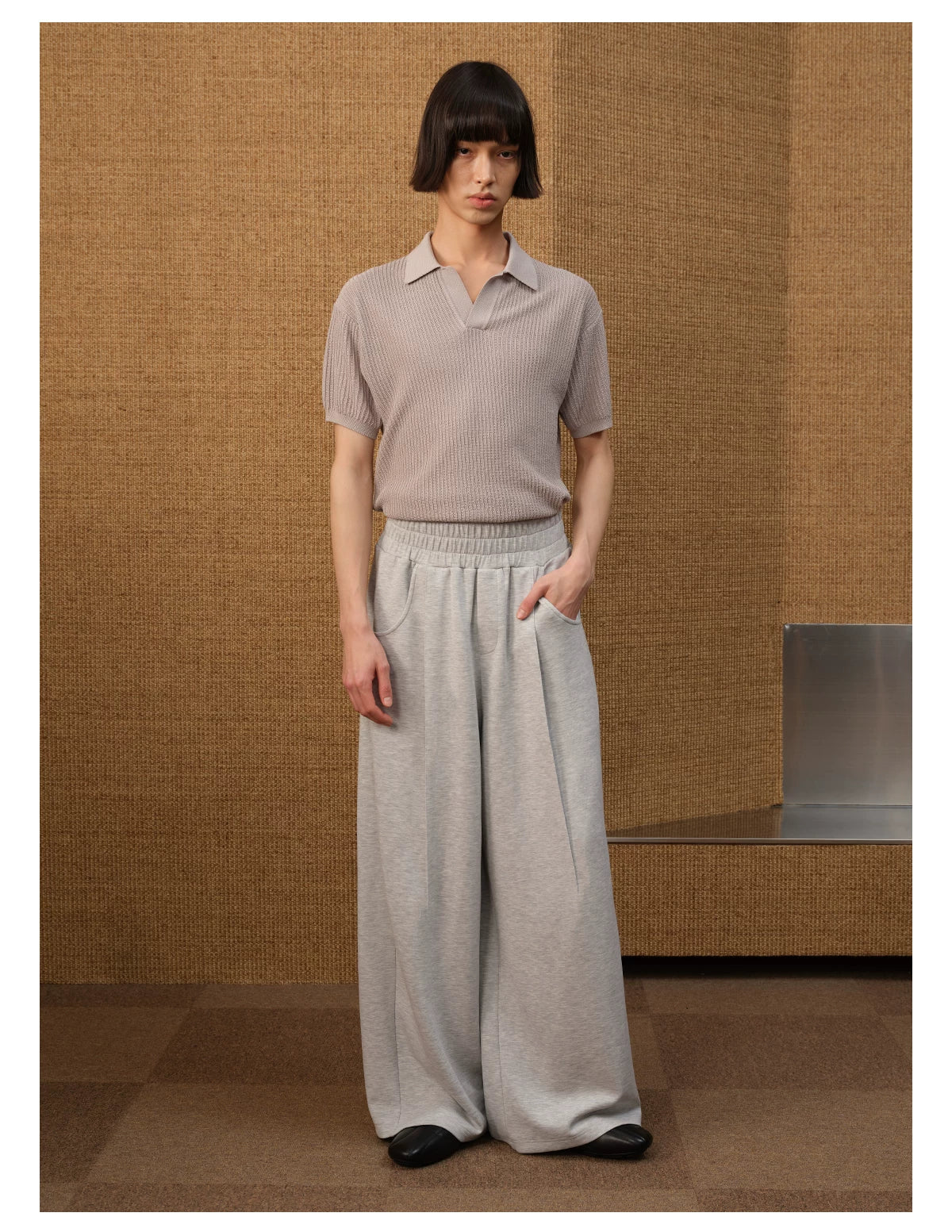 Soft Loose Tencel Boxing Sweatpants