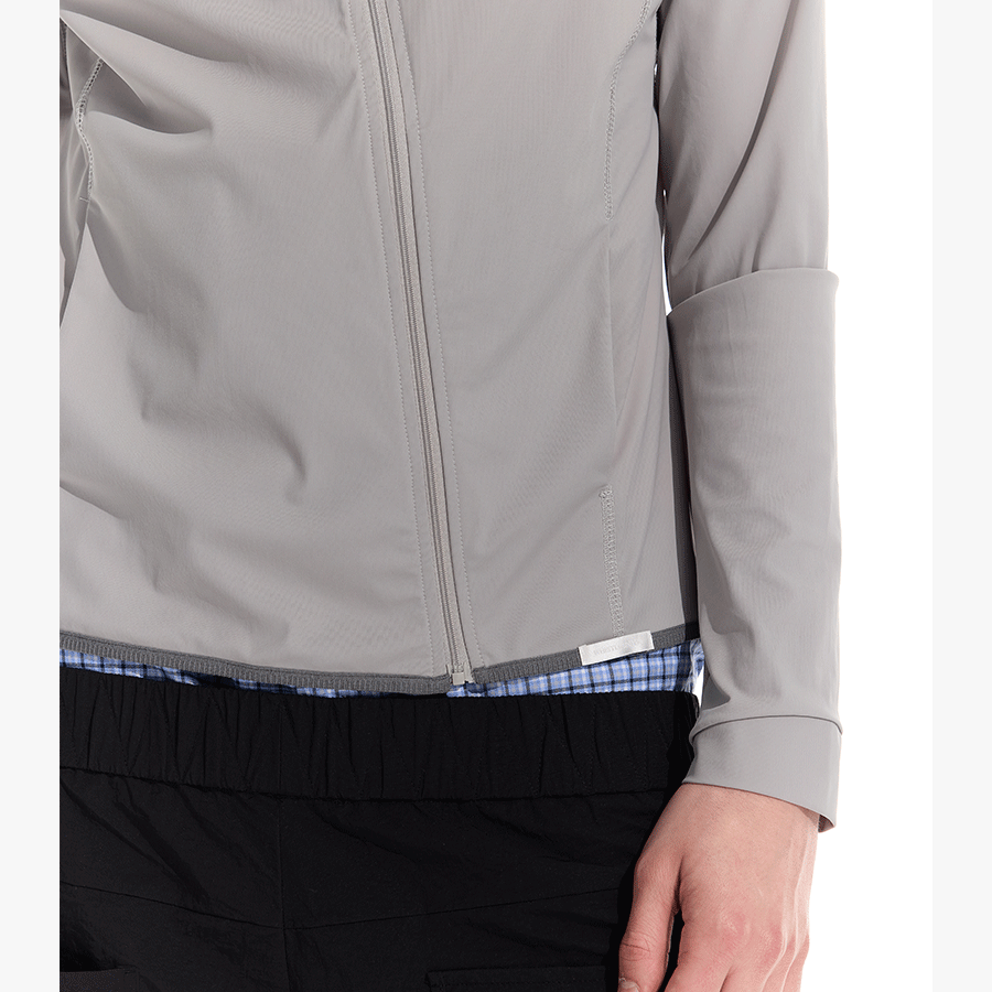 Detachable Hood Half-Zip UPF50+ Sun Jacket