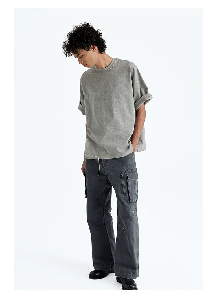 300G Short Sleeve Long-Staple Cotton Tee