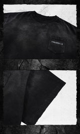 Faded Distressed Vintage Pocket Tee