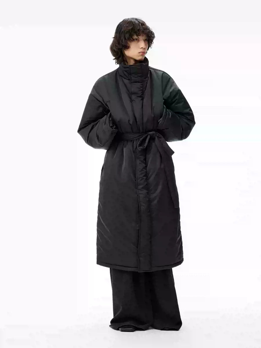 Waist-Cinched 3M Padded Parka