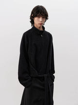 Laced Raglan Harrington Jacket