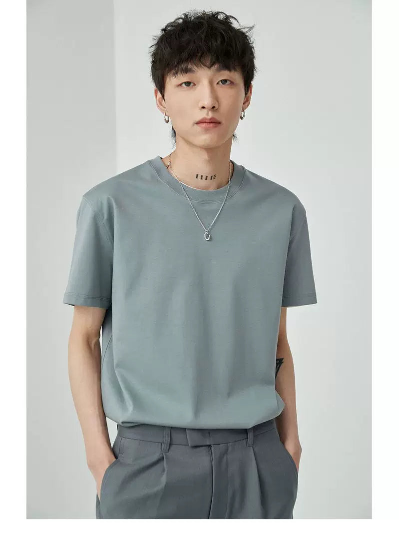 Double-Sided Mercerized Long Staple Cotton Tee