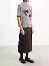Purple Sofa Print Short Sleeve Tee