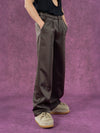 Men's Loose Satin Straight Leg Pants