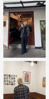 Straight Leg Draped Wrinkle-Free Casual Pants