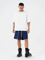 Men's Loose Reflective Short Sleeve Tees