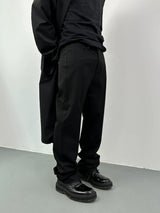 Long Straight Leg Dress Pants