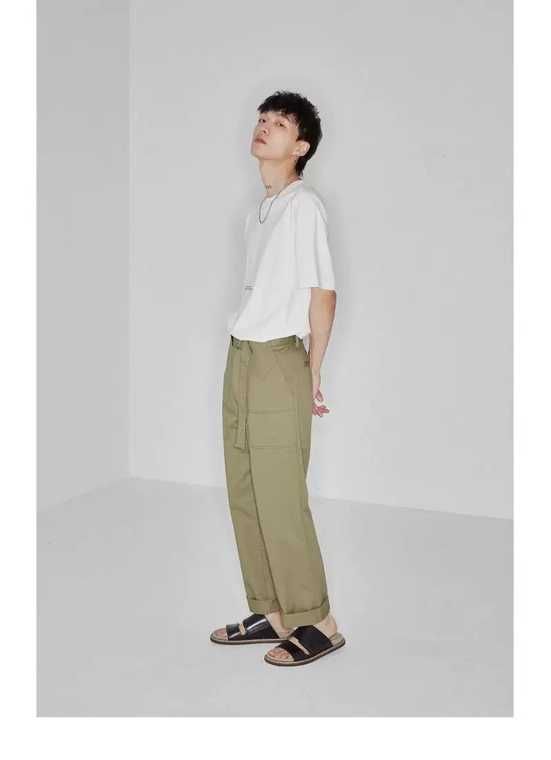 Double-sided Color-block Printed Pima Cotton Tee
